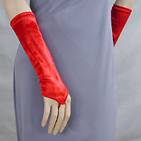 Fingerless Below the Elbow Cocktail Gloves