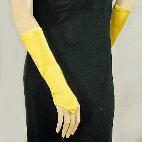 Fingerless Below the Elbow Cocktail Gloves, a fashion accessorie - Evening Elegance