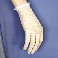 Dotted Wrist Gloves With Good Stretch