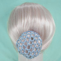 Hairnet Crocheted Hair Bun Cover Snood