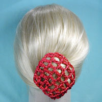 Hairnet Crocheted Hair Bun Cover Snood