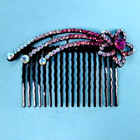 Shooting Star Crystal Rhinestone Comb