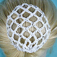 Crystal Rhinestone Studded Bun Snood