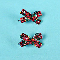 Set of Two Tiny Cross Barrette