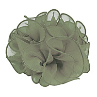 Large Sheer Chiffon Hair Bow
