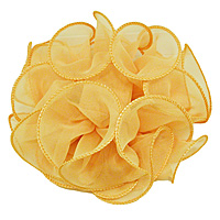 Large Sheer Chiffon Hair Bow