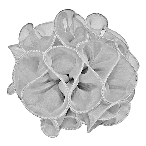 Large Sheer Chiffon Hair Bow