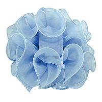 Large Sheer Chiffon Hair Bow