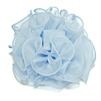 Large Sheer Chiffon Hair Bow