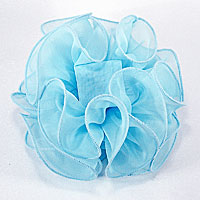 Large Sheer Chiffon Hair Bow