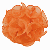 Large Sheer Chiffon Hair Bow