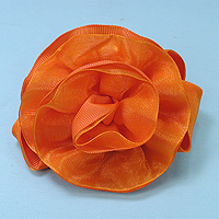 Grosgrain Flower Hair Bow