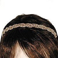 Sparkling Crystal Rhinestone Headband Twisted Design