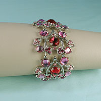 Crystal Rhinestone Stretch Bracelet