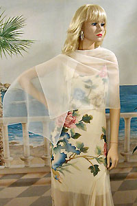 Chiffon Shawl Wrap Scarf for Special Events Weddings Proms