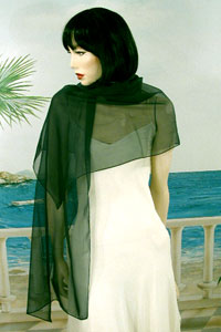 Chiffon Shawl Wrap Scarf for Special Events Weddings Proms