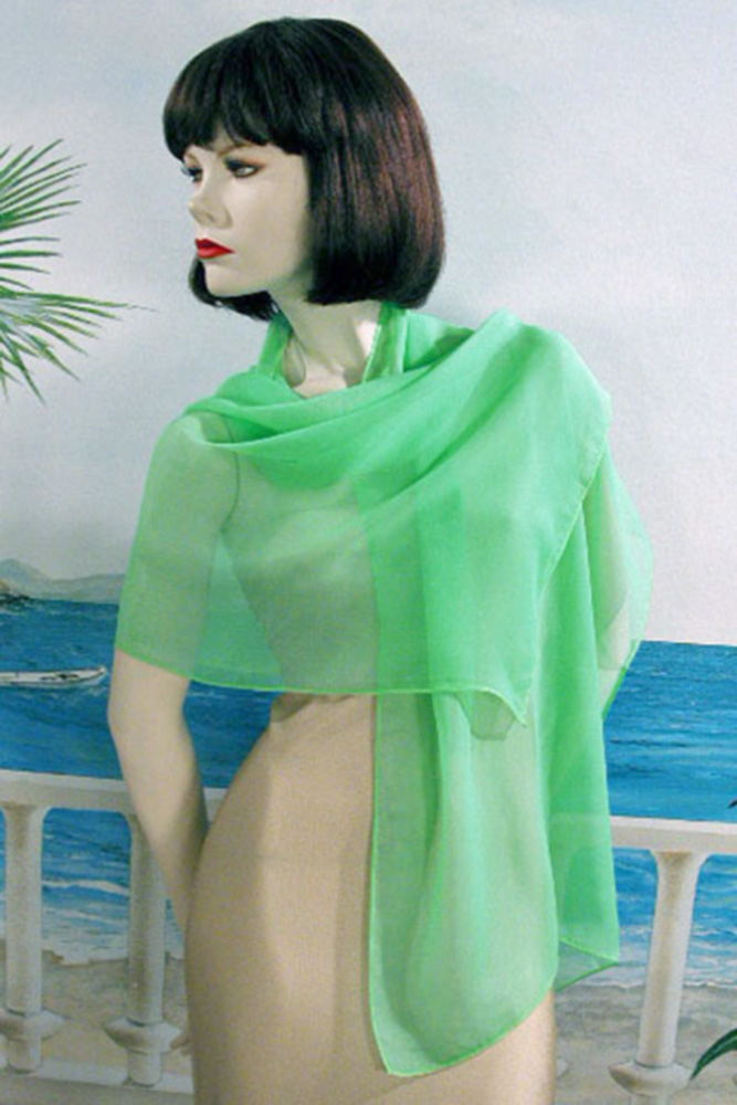 Chiffon Shawl Wrap Scarf for Special Events Weddings Proms, a fashion accessorie - Evening Elegance