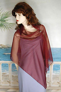 Chiffon Shawl Wrap Scarf for Special Events Weddings Proms