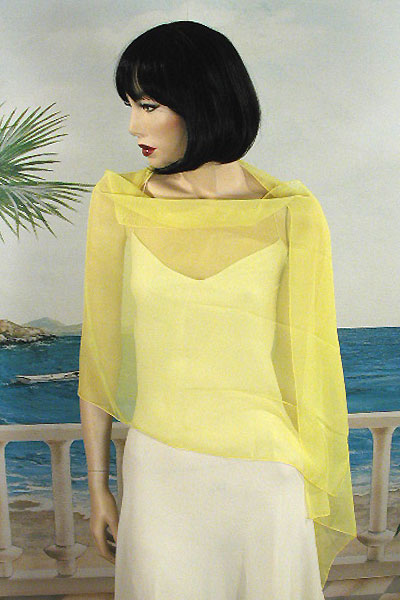 Chiffon Shawl Wrap Scarf for Special Events Weddings Proms, a fashion accessorie - Evening Elegance