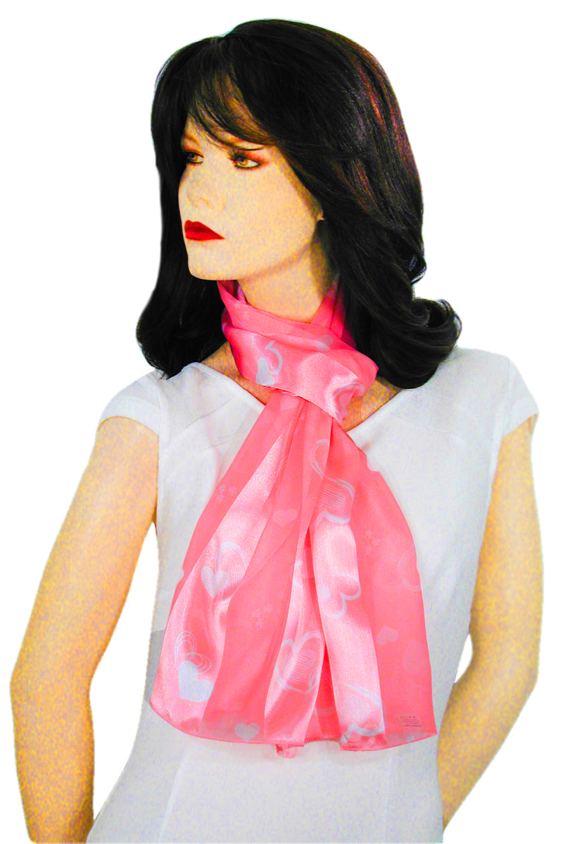 Heart Scarves, a fashion accessorie - Evening Elegance